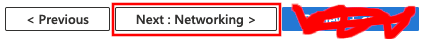 Azure: go to the networking settings
